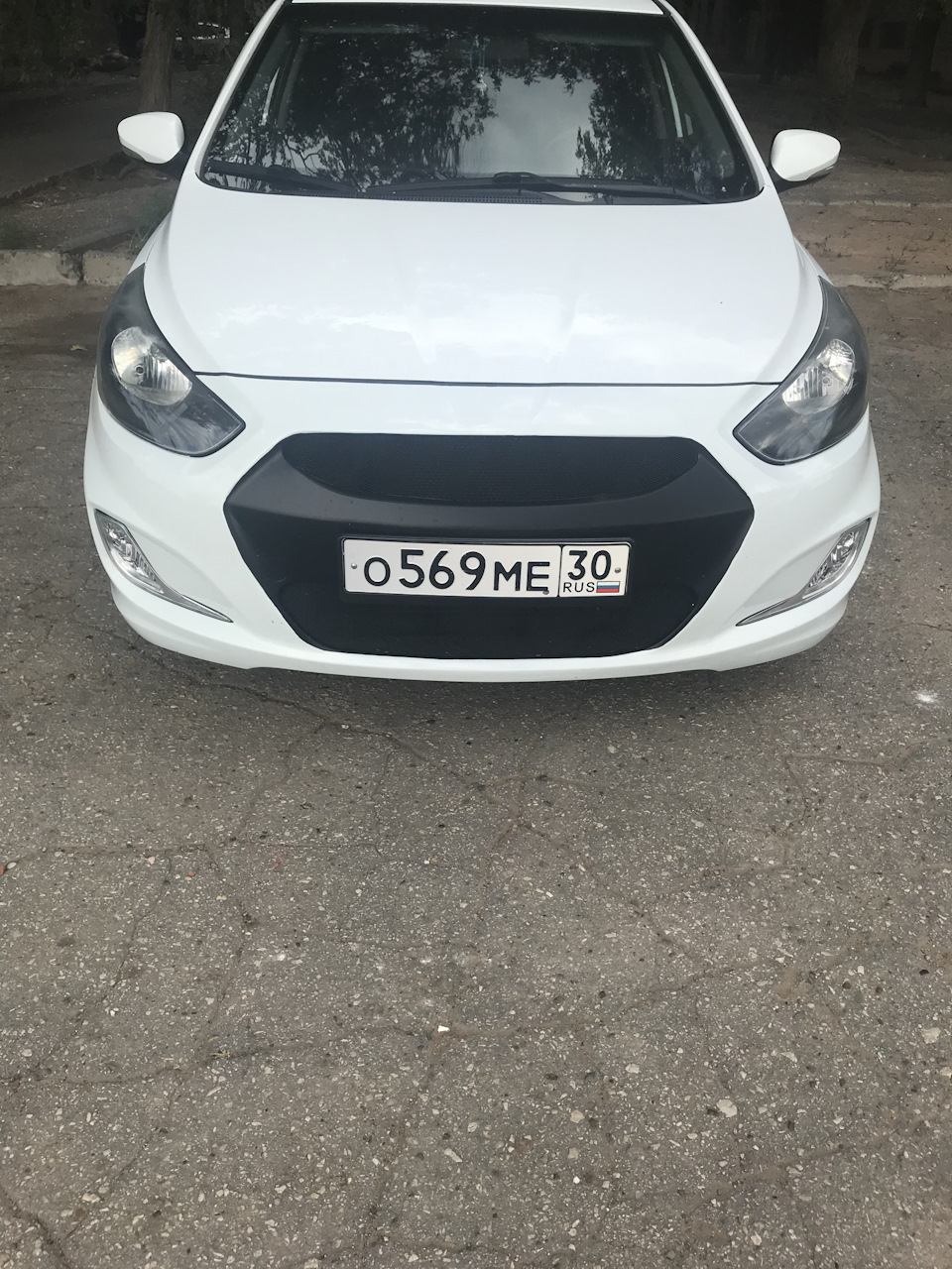 Бампер в цвет Технопласт — Hyundai Solaris Hatchback, 1,4 л, 2012 года |  кузовной ремонт | DRIVE2