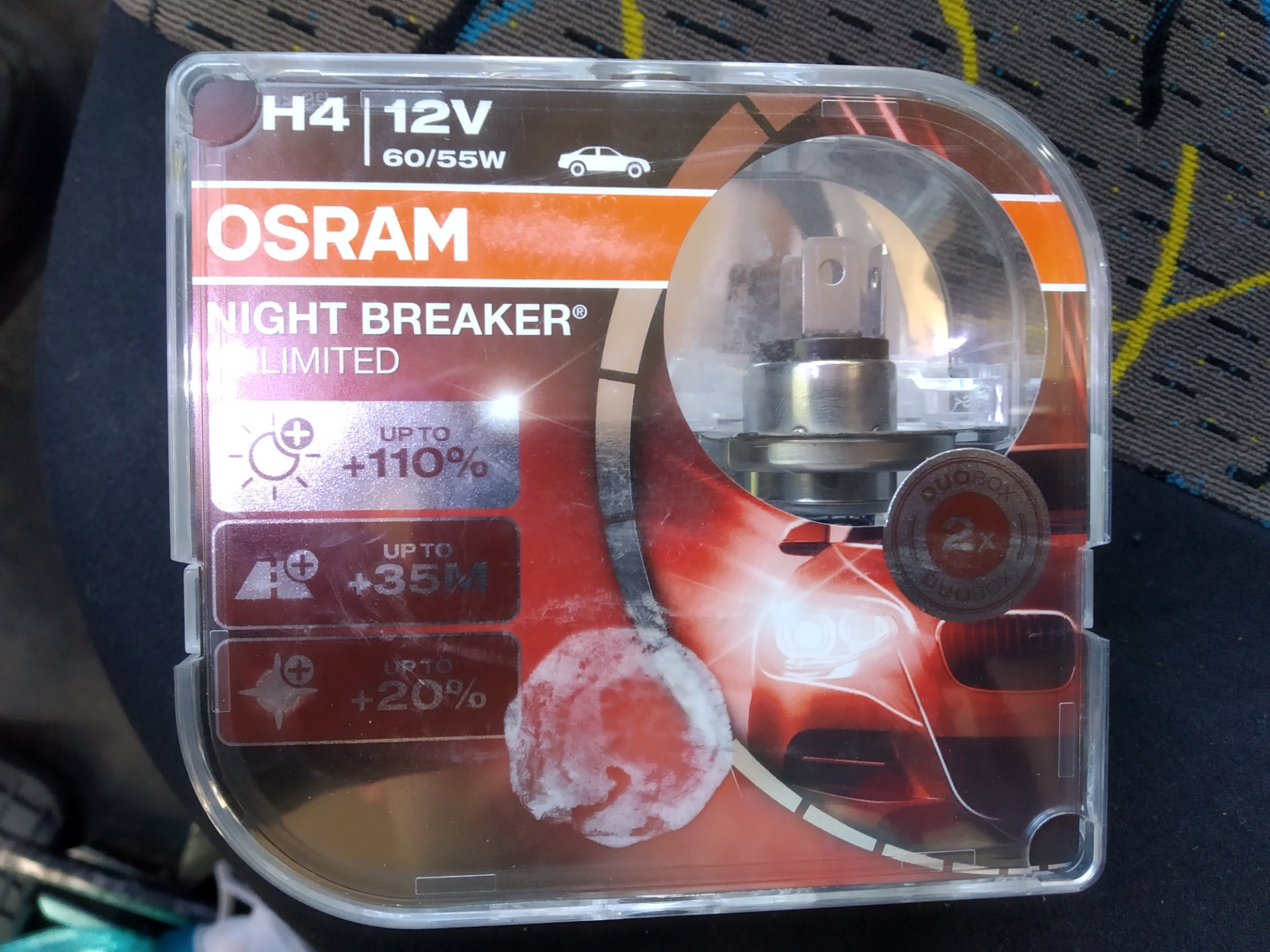 Osram night breaker. Night Breaker Ball. Какие лампы ставят на Форд Транзит.