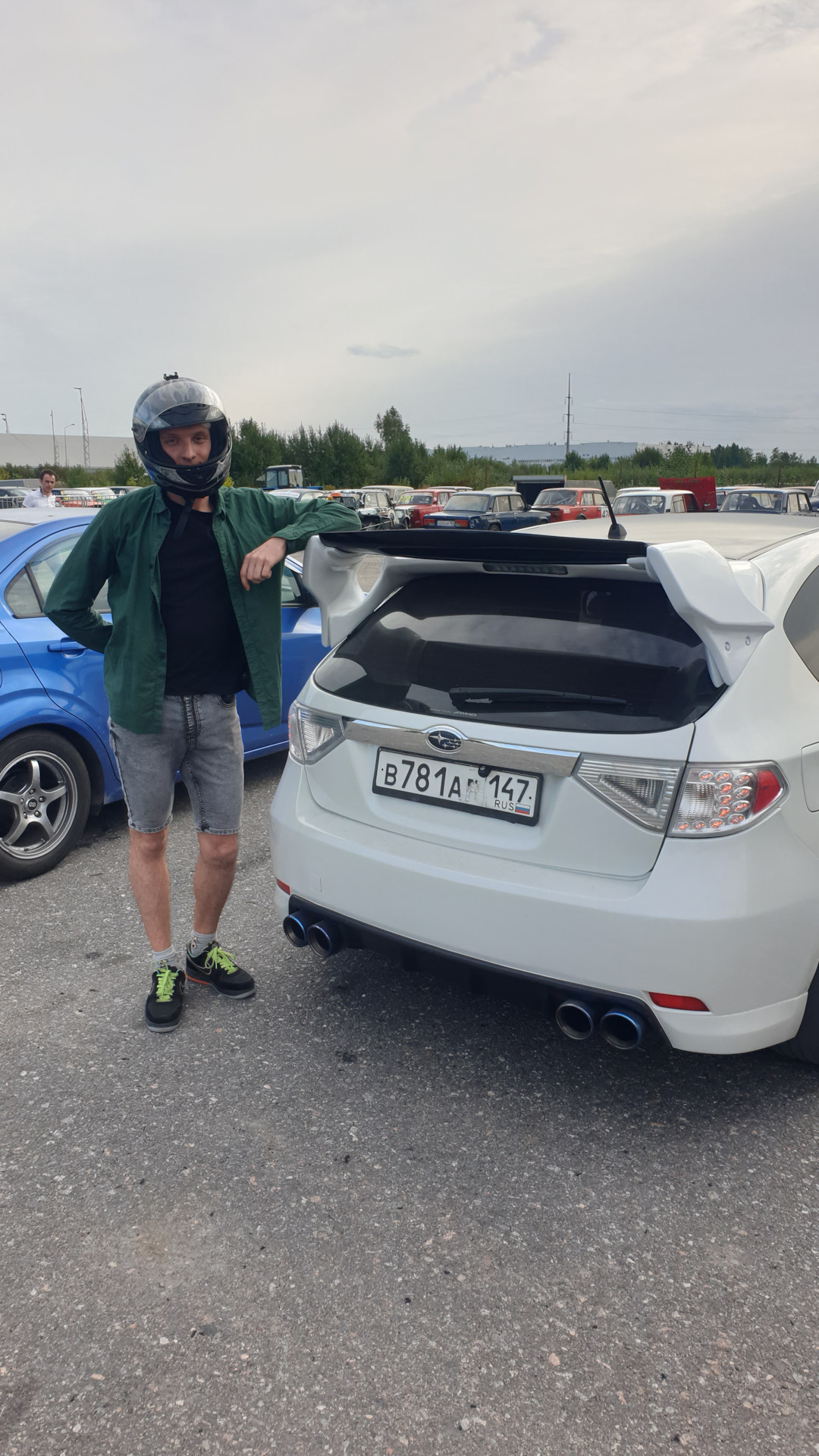 Трек день Автодром Санкт-Петербург — Subaru Impreza (GE, GH), 2 л, 2008 ...