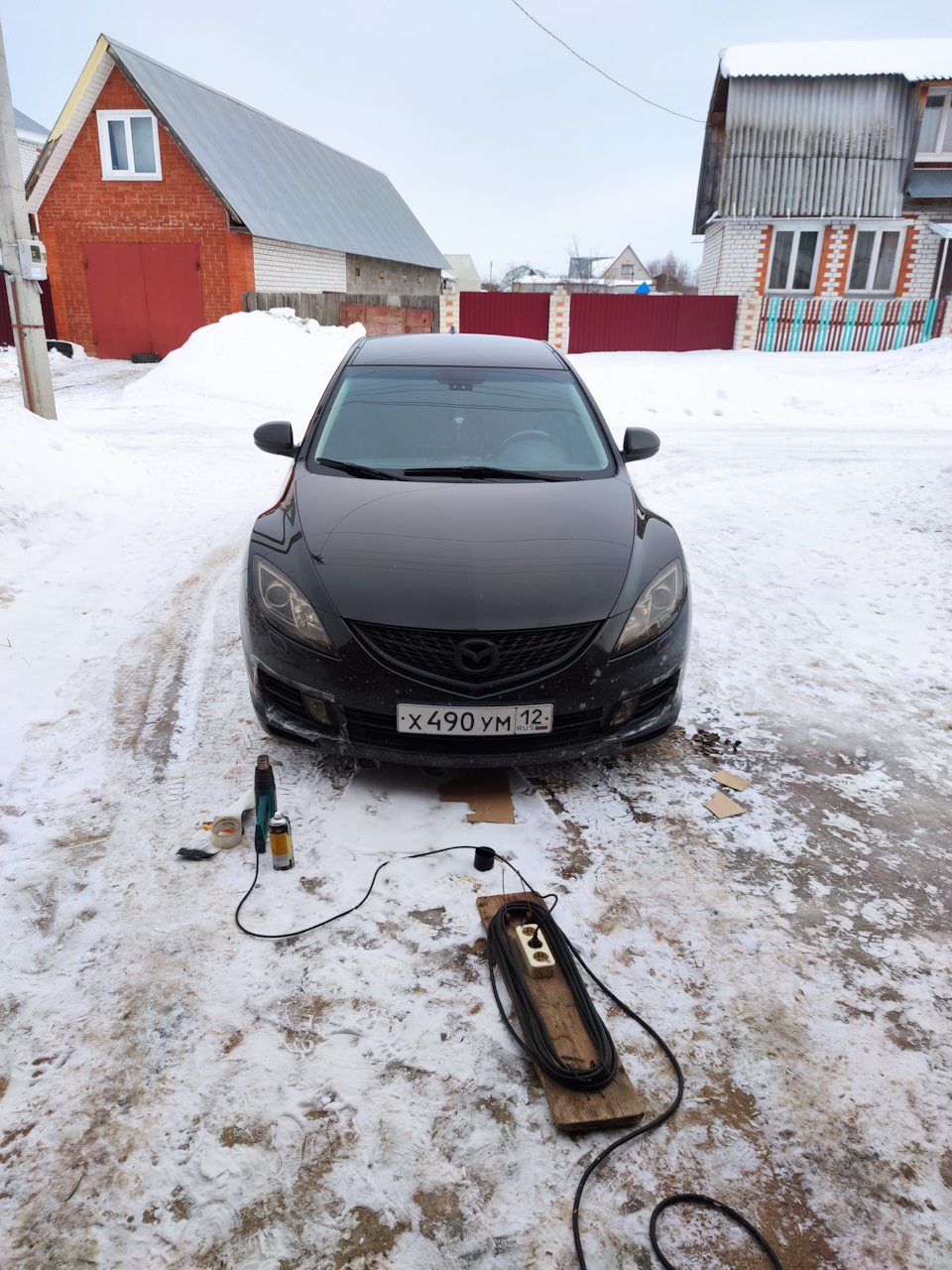 Black edition mazda 6.Шильдики мазда 6 в черный, так же задувка серых  масок. — Mazda 6 (2G) GH, 2 л, 2008 года | своими руками | DRIVE2