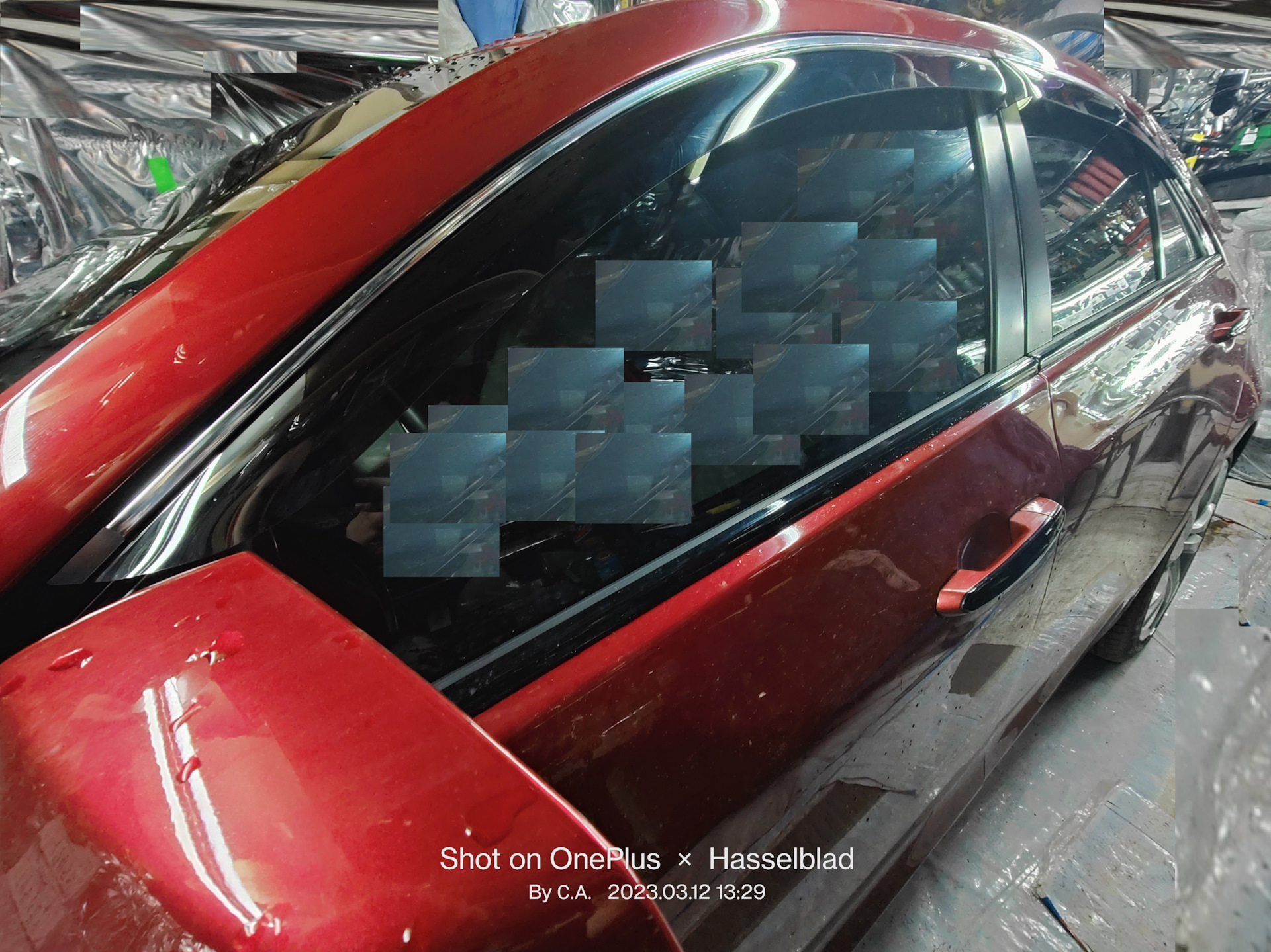 Установка дефлекторов окон — Cadillac ATS, 2 л, 2013 года | стайлинг ...