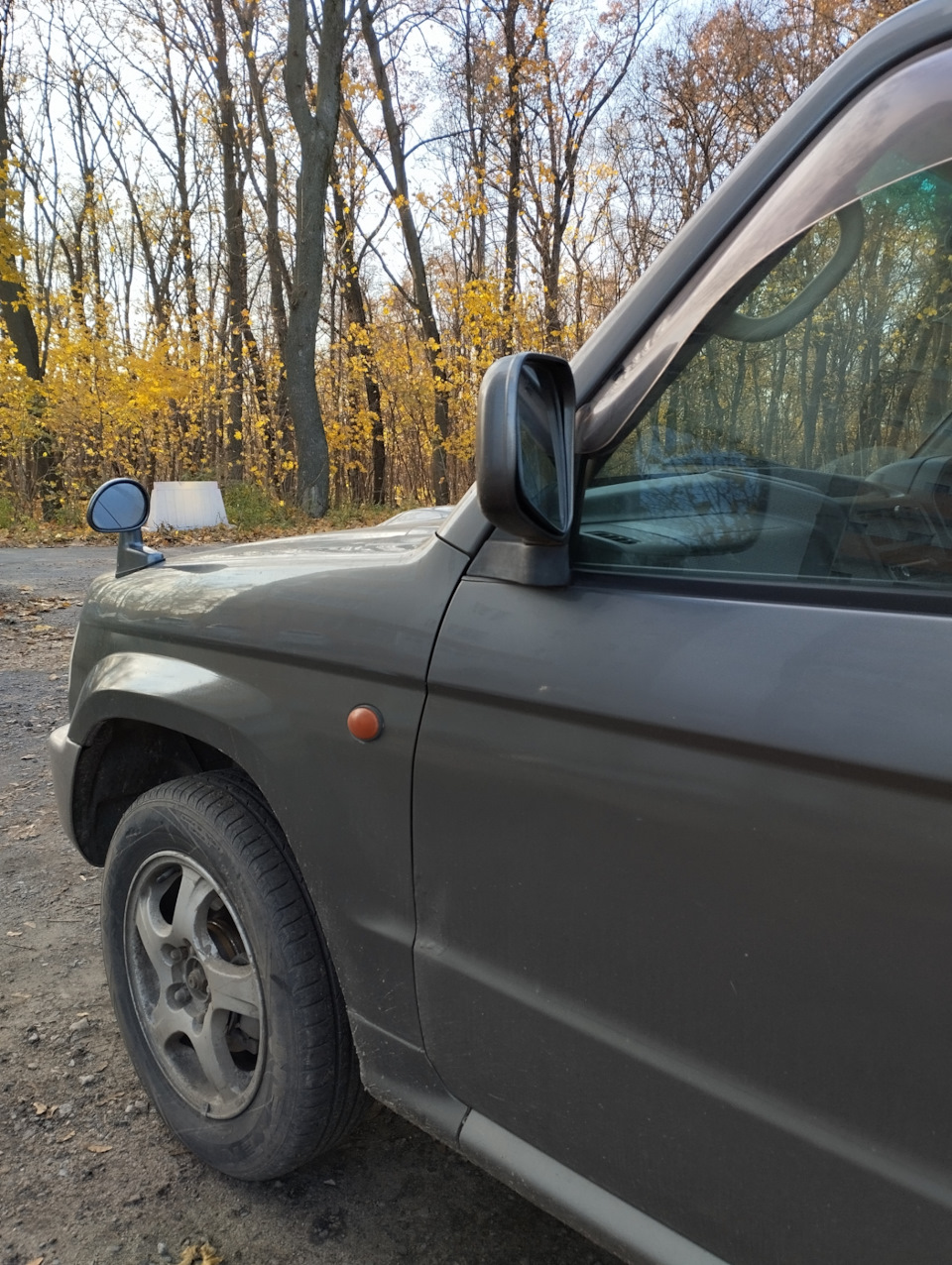 Химчистка и повседневная езда — Mitsubishi Pajero Mini (2G), 0,7 л ...