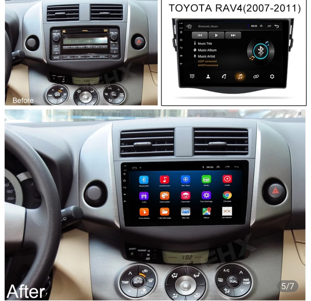 Заказал андроид магнитолу — Toyota RAV4 (III), 2 л, 2006 года ...