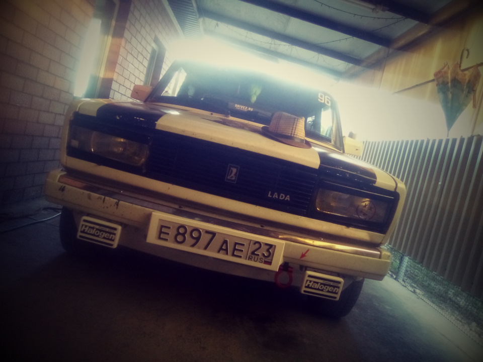 Широкие рамки гос номера — Lada 21053, 1,5 л, 1996 года | аксессуары ...