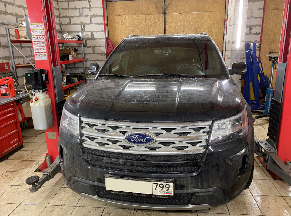Первое ТО в carscom — Ford Explorer (5G), 3,5 л, 2018 года | плановое ...