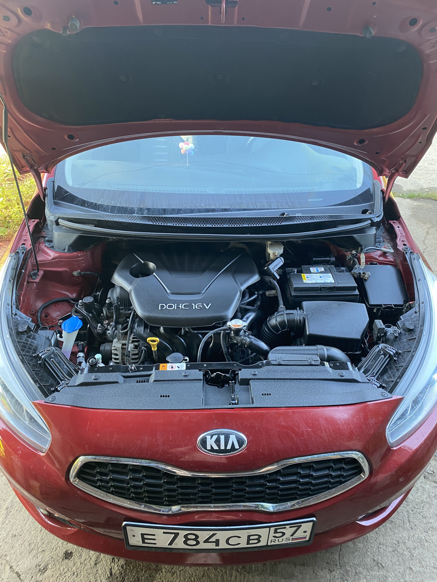 1) Легендарная мойка двигателя и подкапотного пространства. — KIA Ceed ...
