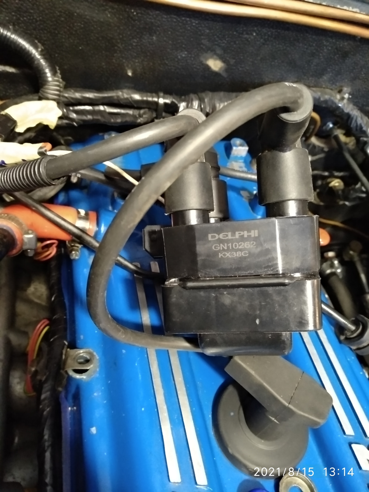 Катушка Delphi для ЗМЗ 406 — ГАЗ 3102, 2,3 л, 1999 года | своими руками ...