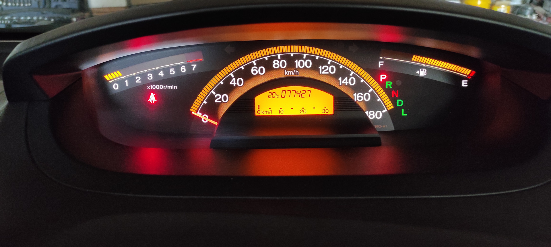 Замена масла двигатель/вариатор/фильтра. — Honda Freed (1G), 1,5 л ...