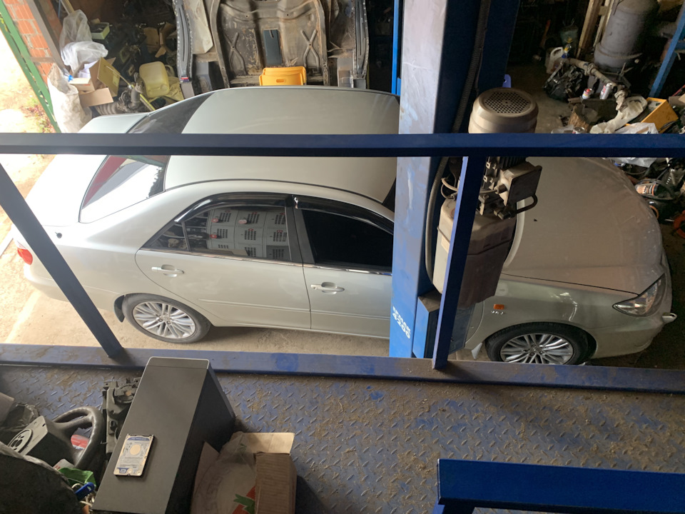 Антикор внутренних полостей — Toyota Camry (XV30), 2,4 л, 2005 года ...