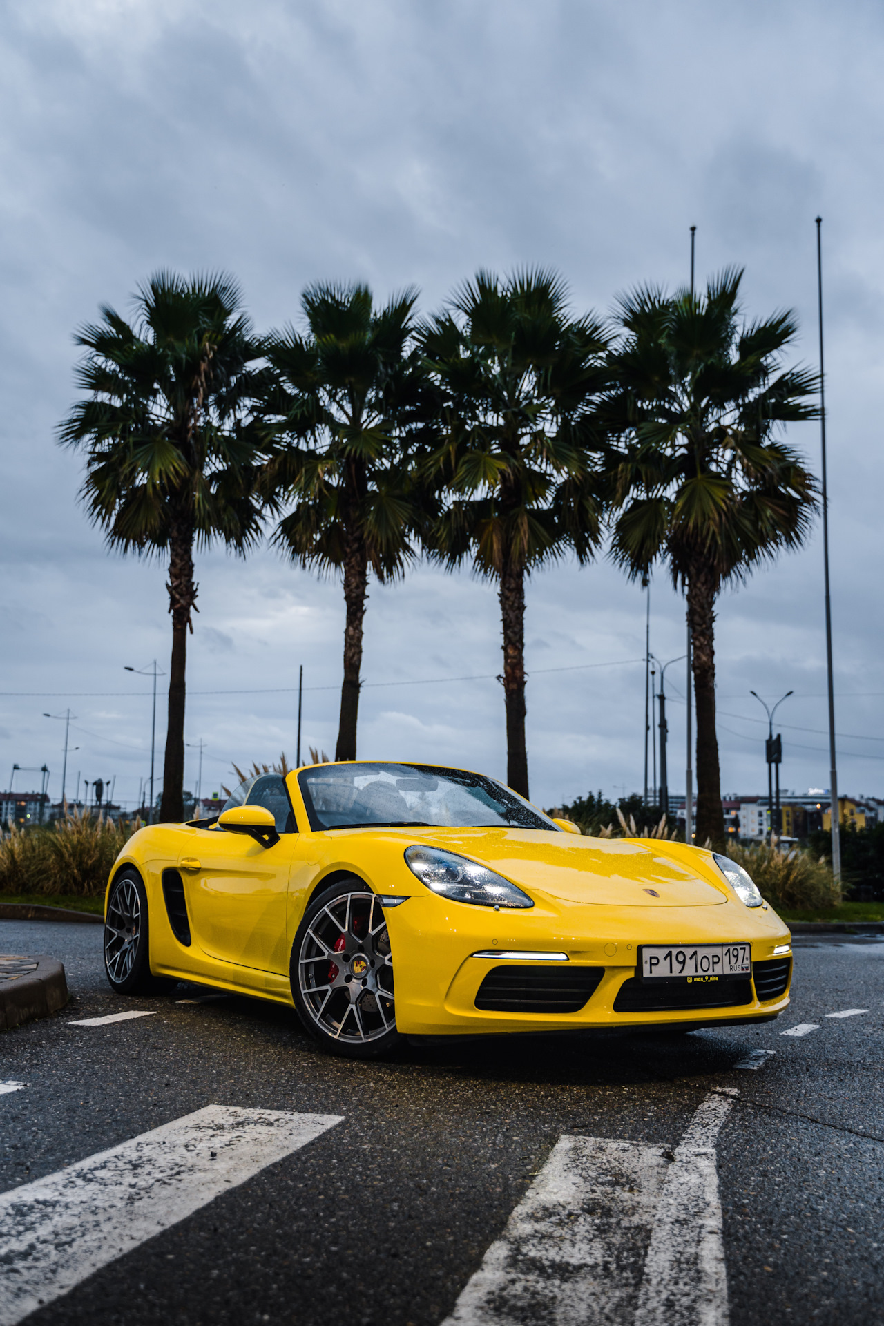 Поездка в Сочи 2023 — Porsche 718 Boxster (Typ 982), 2,5 л, 2021 года ...