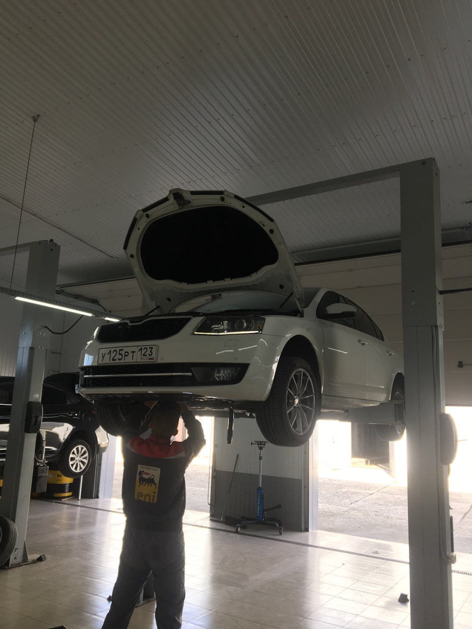 Ну и вот я уже в родном ProCar's. Работа закипела. — Skoda Octavia A7 Mk3