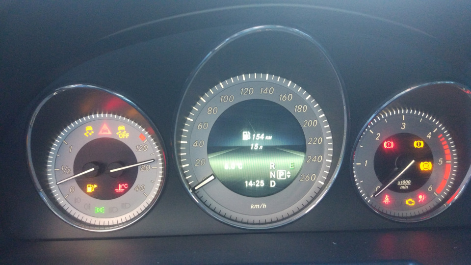 Вывод остатка топлива в баке на приборку. — Mercedes-Benz GLK-Class ...