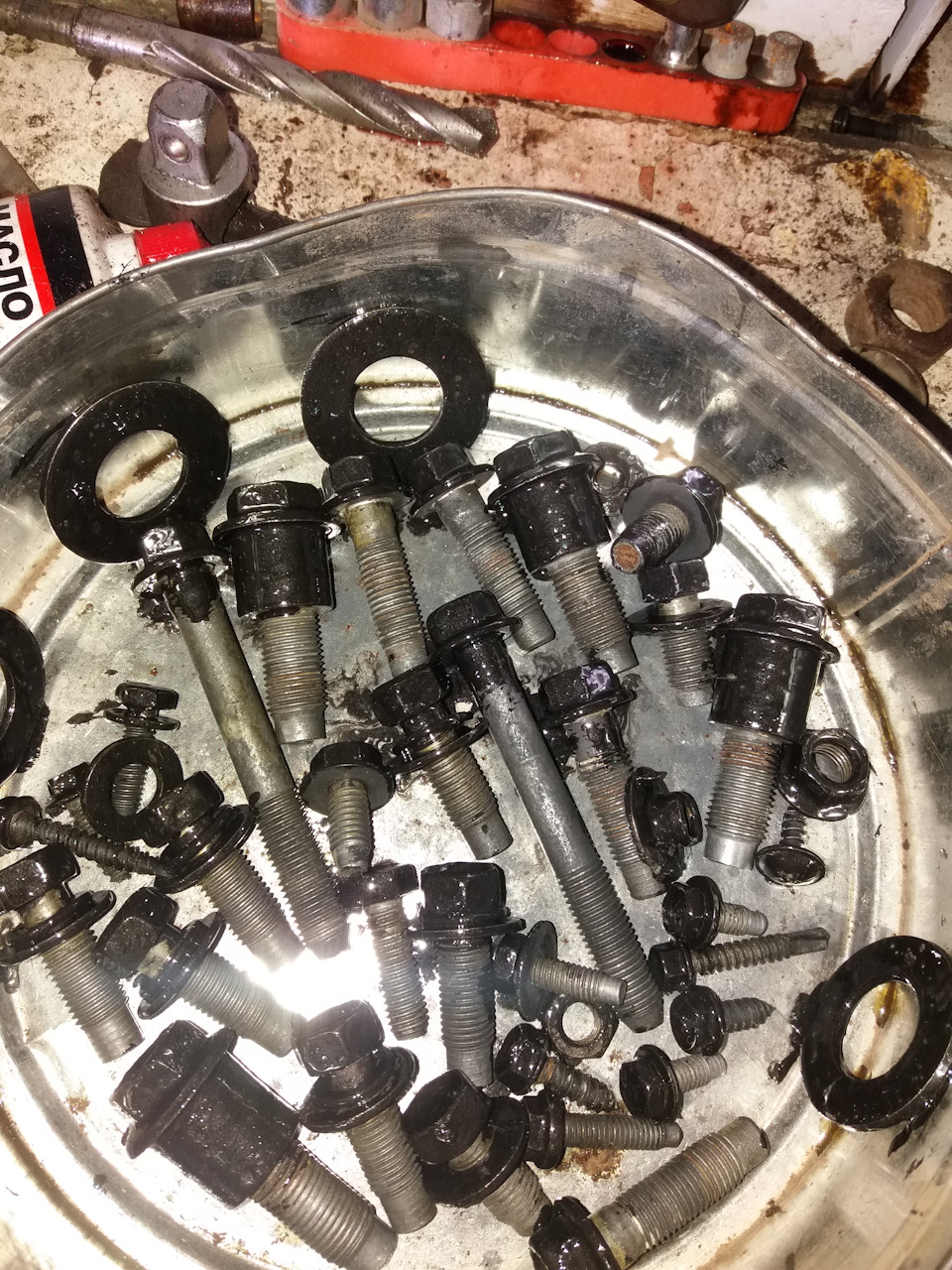 Покраска молотковой краской лыжи, и мелких деталей авто. — Nissan ...