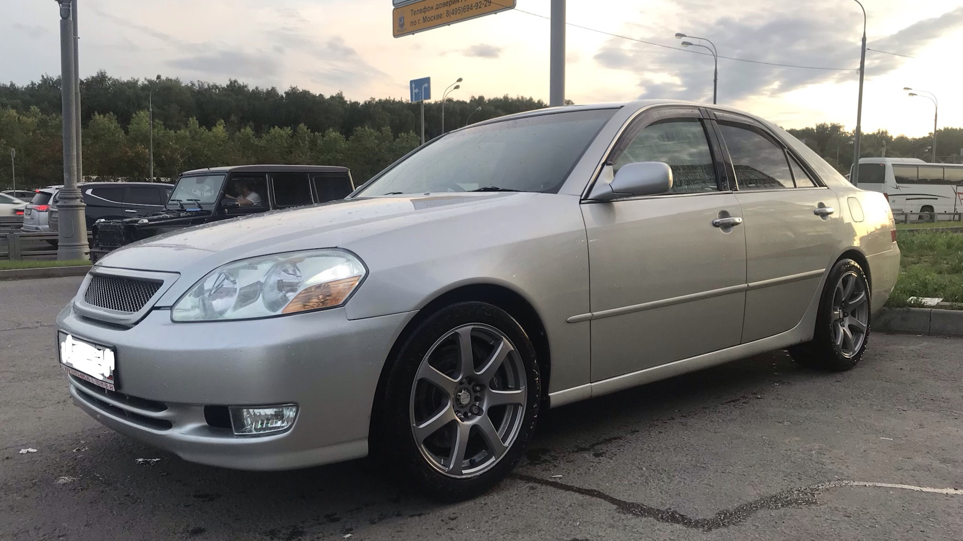 Toyota Mark II (110) 2.0 бензиновый 2001 | Семейный седан на DRIVE2