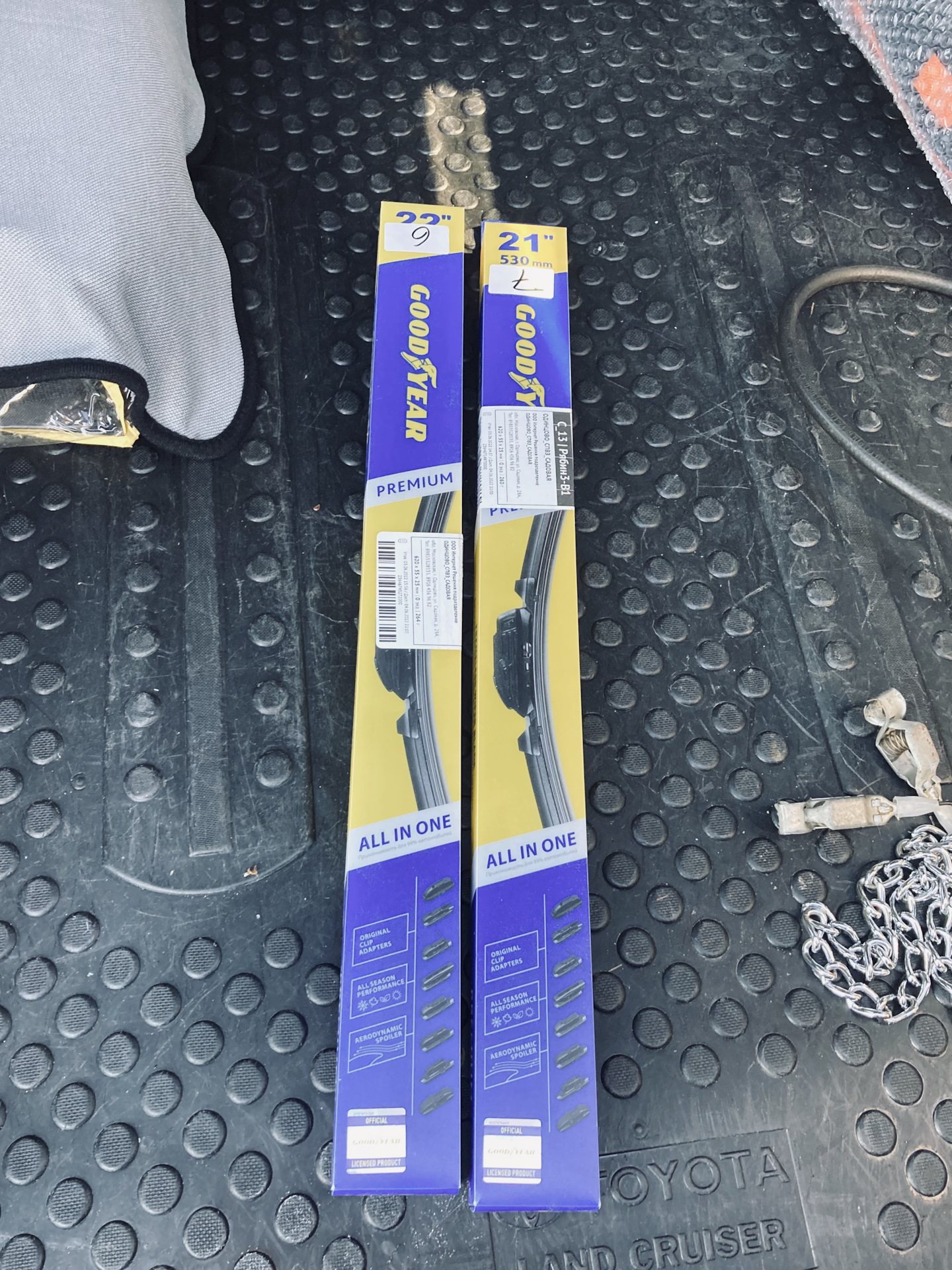 Замена щёток стеклоочистителя и форсунок омывателя. — Toyota Land ...