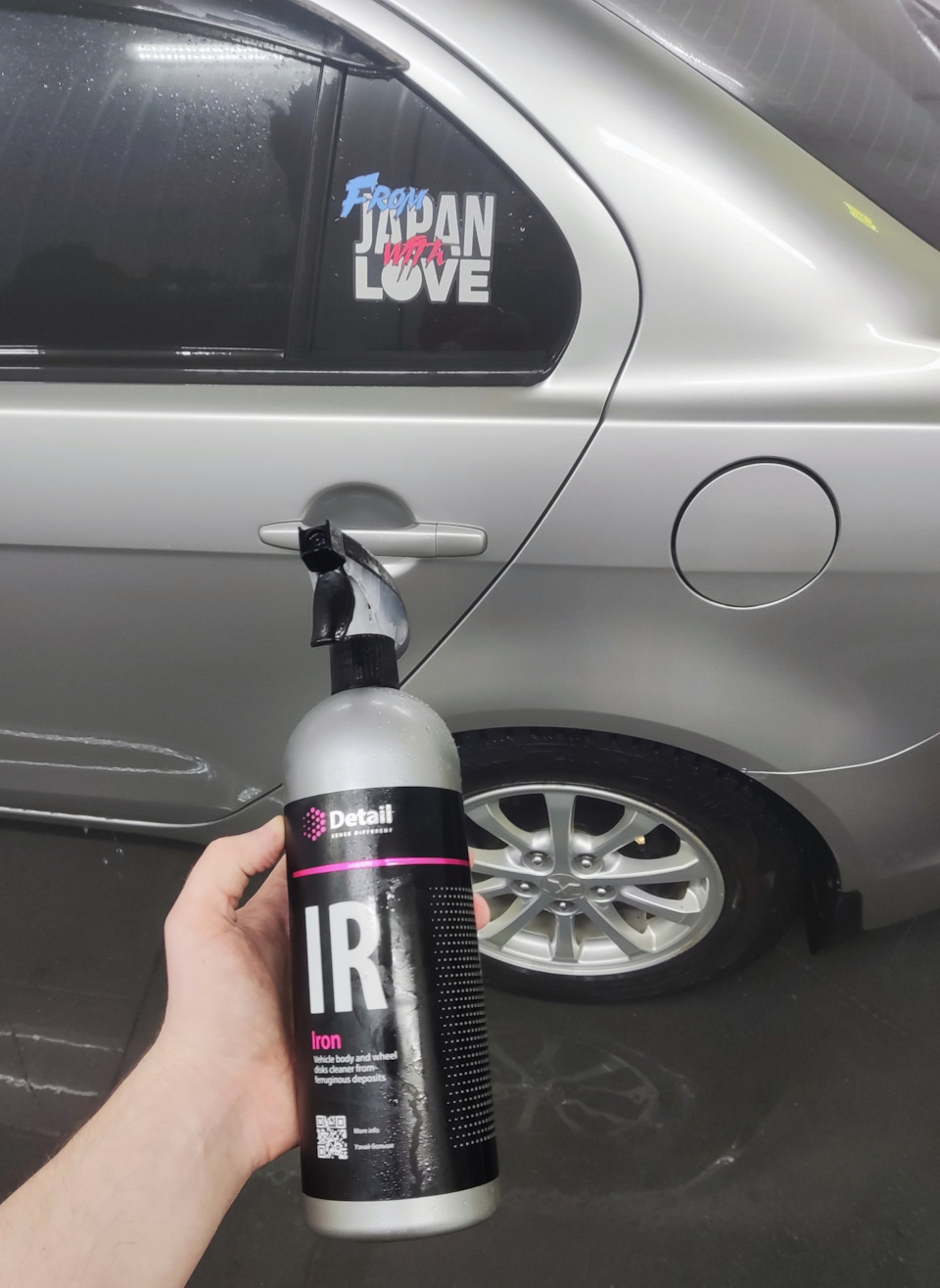 Очиститель дисков Detail IR Iron — Mitsubishi Lancer X, 2,4 л, 2012 ...