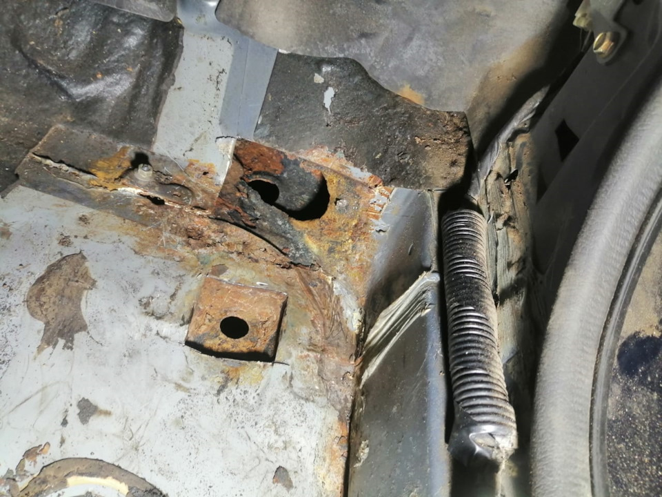 Кузовной ремонт мазда 626 часть 2 — Mazda 626 V (GF), 1,8 л, 1997 года ...