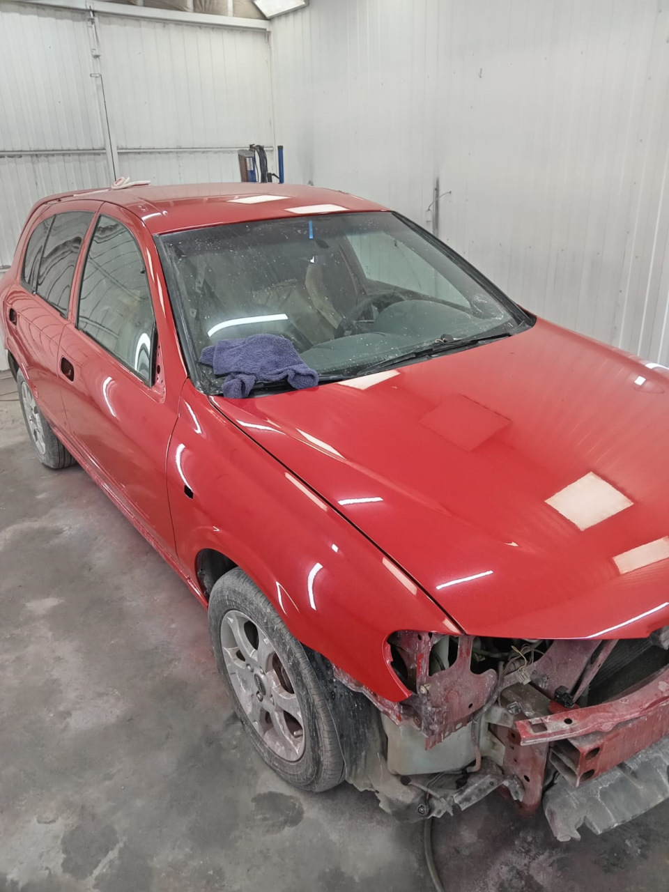 Полная покраска авто, ремонт порогов — Nissan Almera II (N16), 1,5 л, 2001  года | кузовной ремонт | DRIVE2