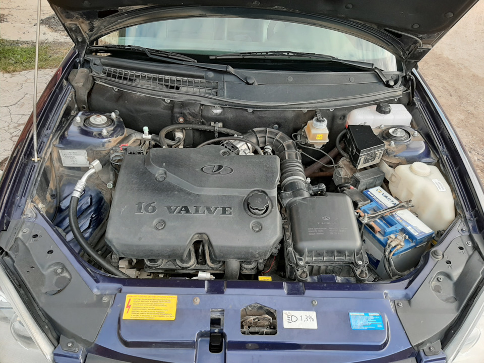 После сборки и мойки — Lada Приора седан