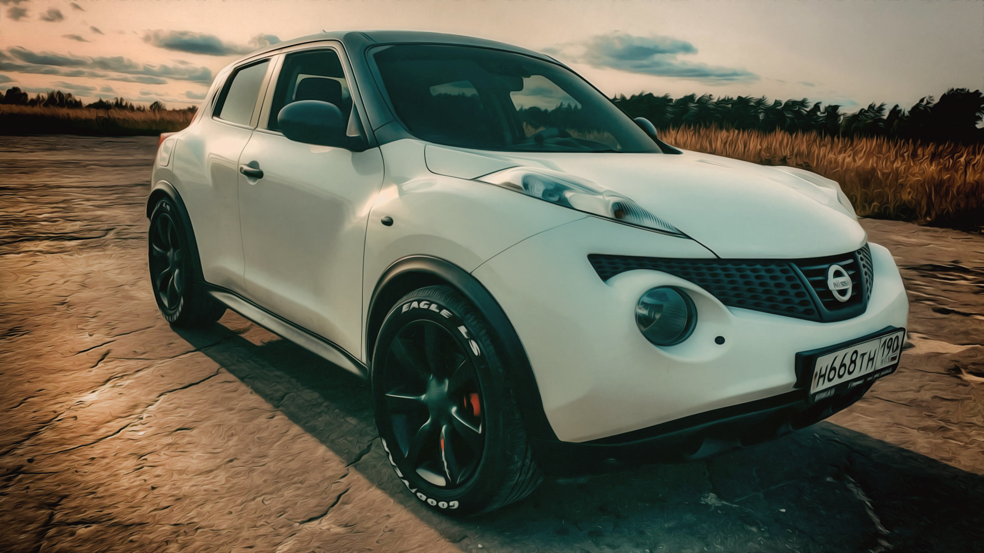 Nissan Juke Р±РµР»С‹Р№ r18