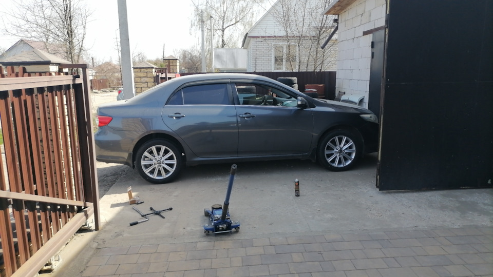 Переобувочка — Toyota Corolla (140/150), 1,6 л, 2012 года | колёсные ...