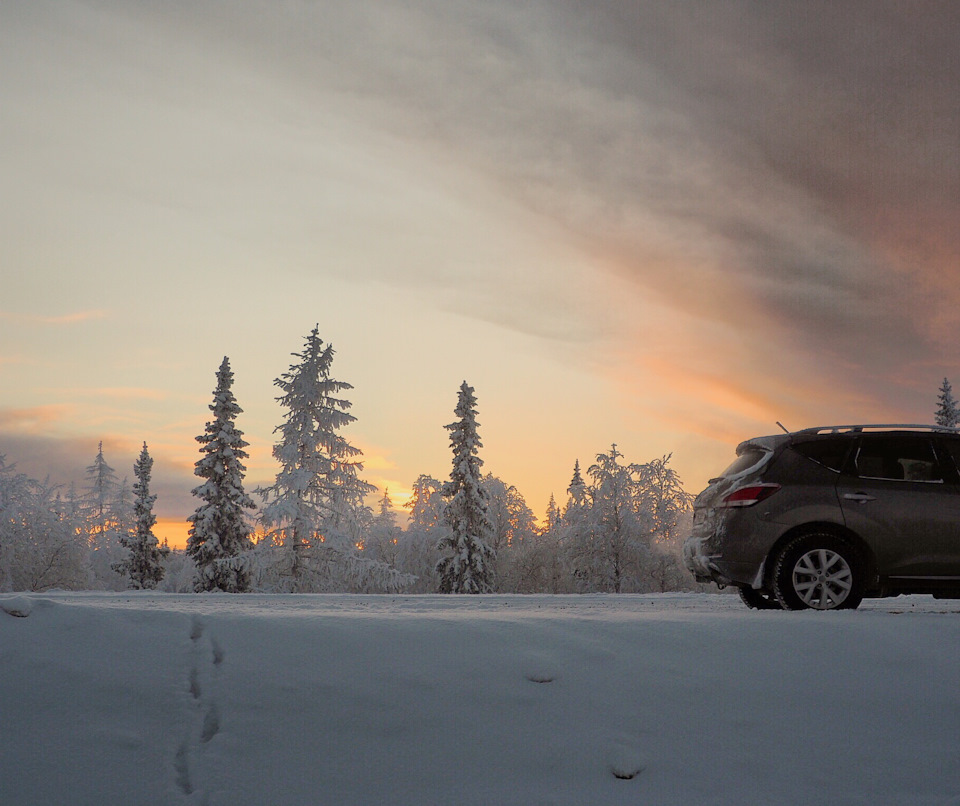 На закате — Nissan Murano II
