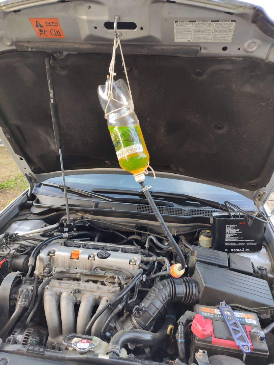 Фото в бортжурнале Honda Accord (7G)