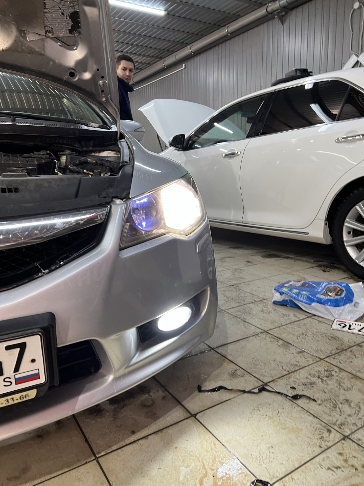 ПТФ — Honda Civic 4D (8G), 1,8 л, 2010 года | другое | DRIVE2