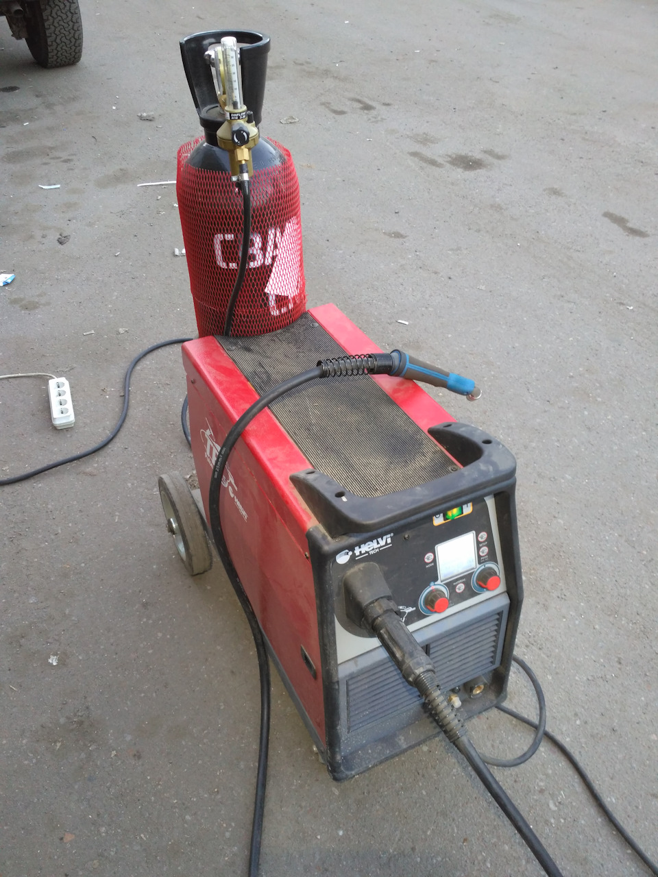 Оборудование: сварочный полуавтомат Helvi TP 225 Synergic — DRIVE2