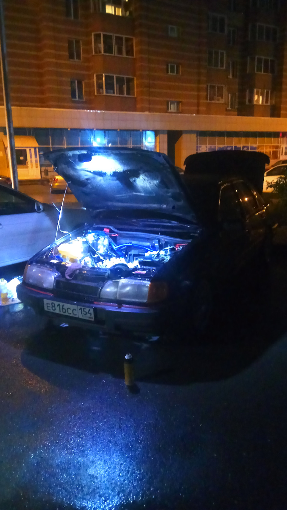 Замена прогоревшей прокладки гбц. — Ford Sierra, 2 л., 1991 года ...