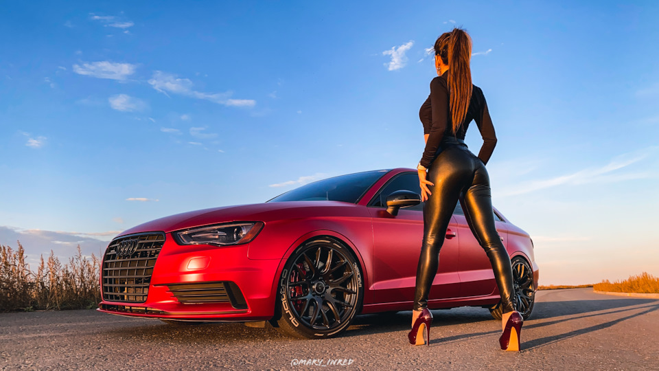 Полина Алексеева Audi rs7 Alex Bazilev