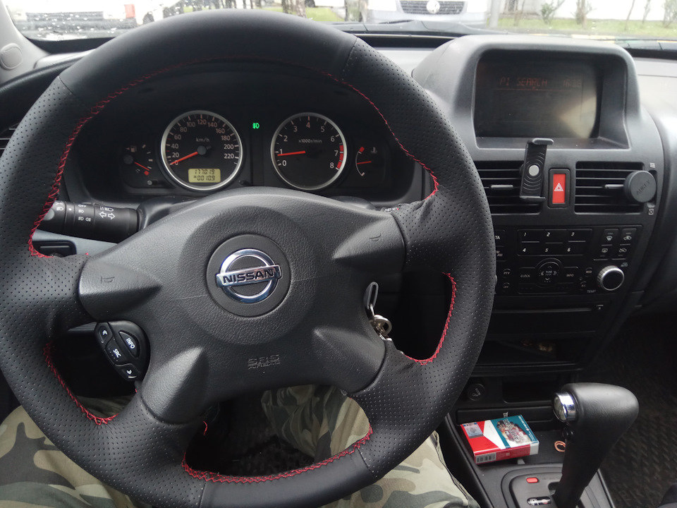 Как снять руль альмера н16 Оплетка на руль Nissan Almera N16 Pathfinder Primera Paladin Old XTrail 2001-200