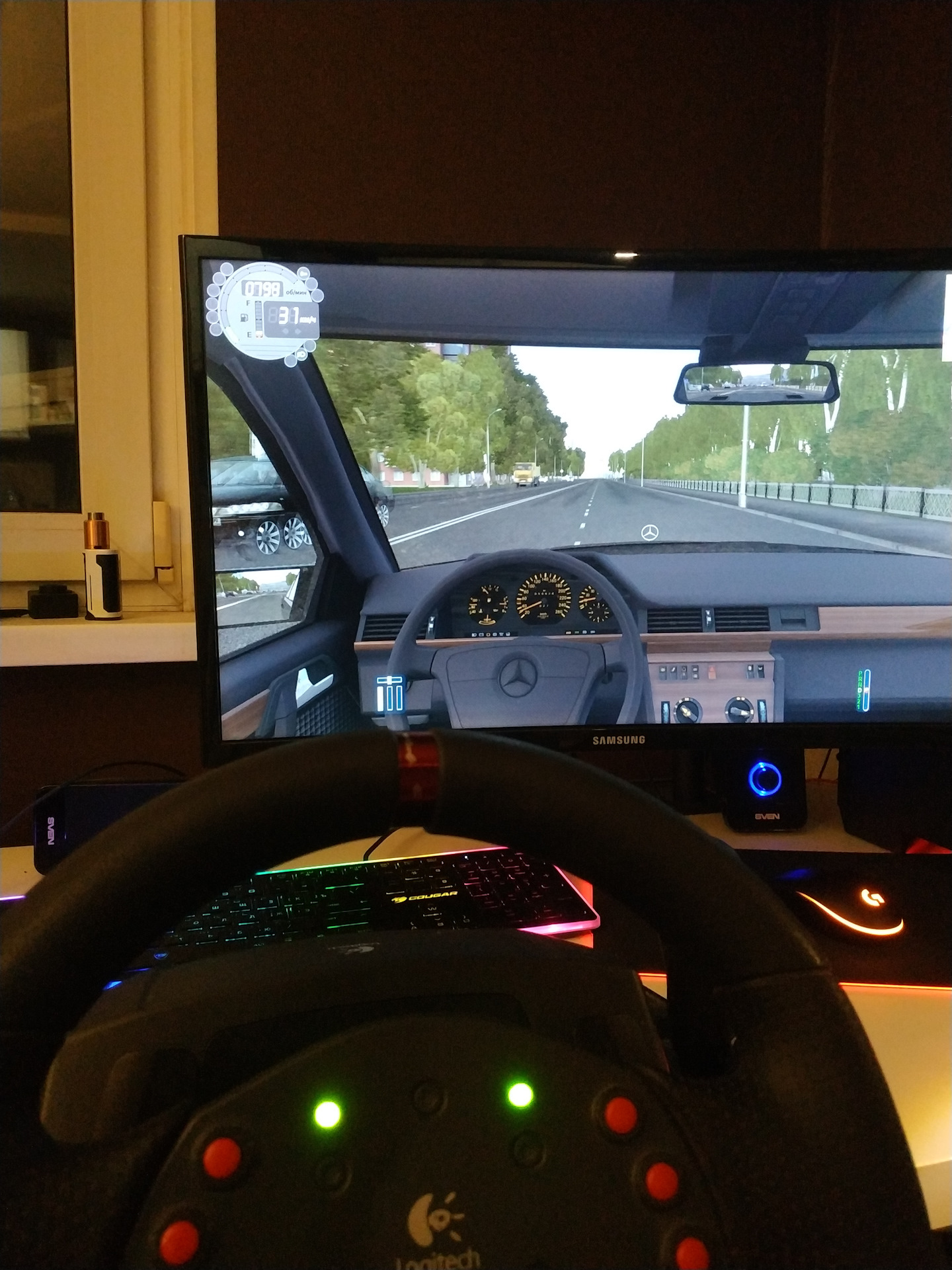 Купил руль для ПК Logitech Momo Racing — DRIVE2