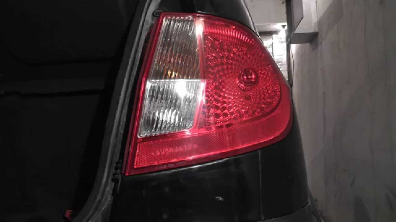 Hyundai getz задние фонари тюнинг