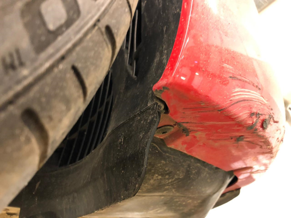 Бампер — ремонт и окрас — Porsche Boxster (982)