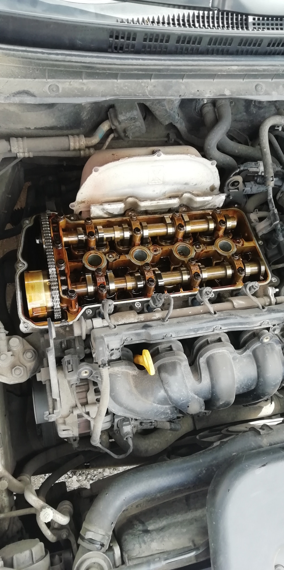 Цепь грм — Hyundai Elantra (4G), 1,6 л, 2007 года | другое | DRIVE2