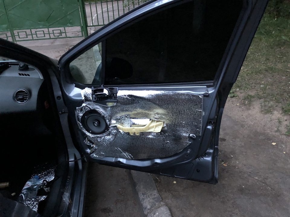 Сделана шумоизоляция дверей — DRIVE2