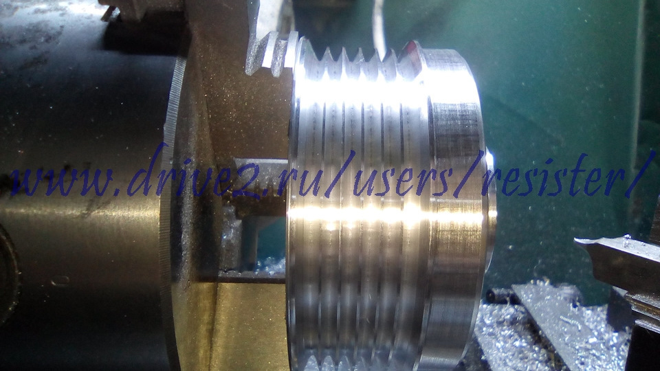Увеличенный шкив генератора 75мм.+ Задержка возбуждения. Изготовление и ...