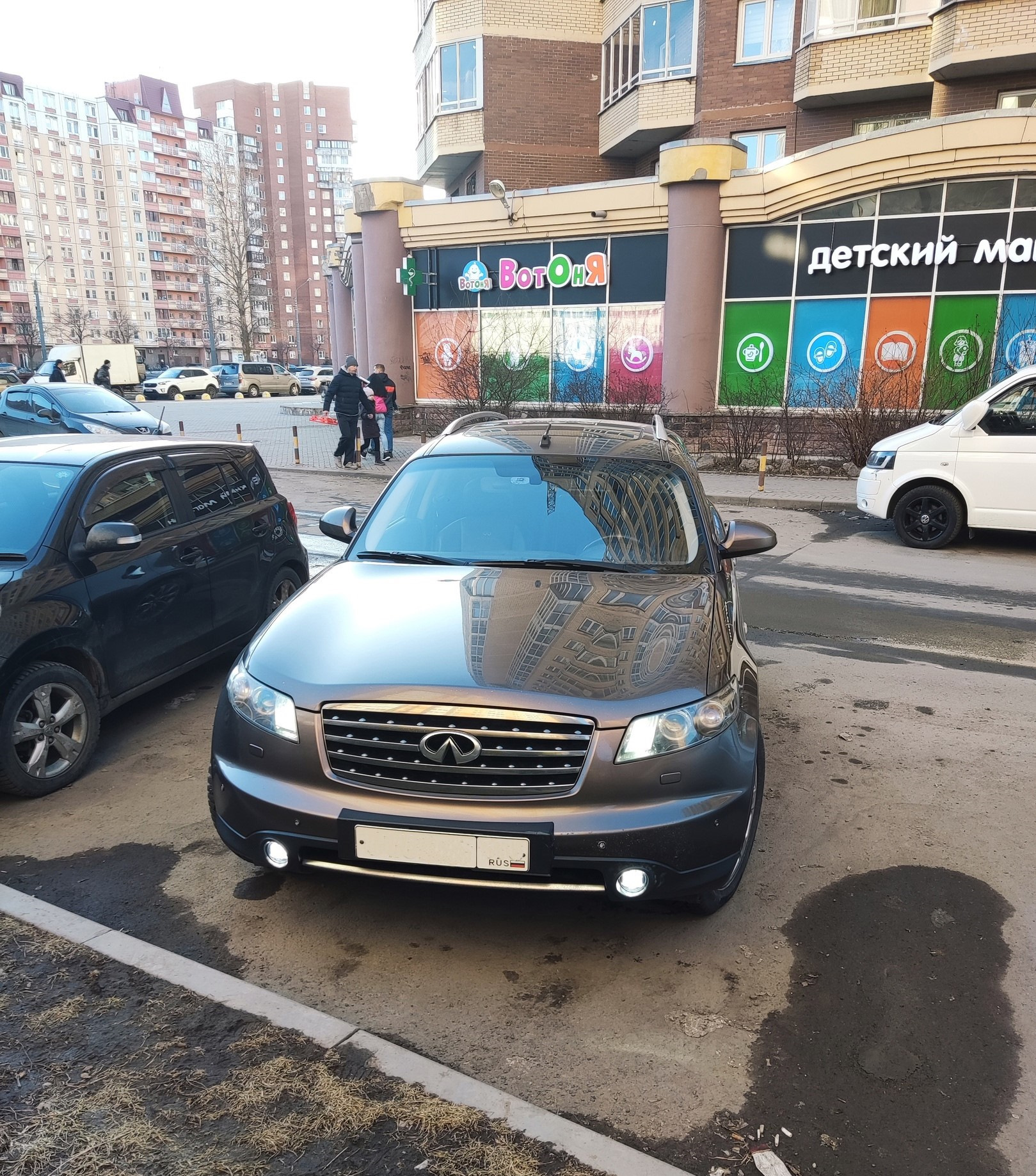 Да будет Свет и не будет старости — Infiniti FX (1G), 4,5 л, 2007 года ...