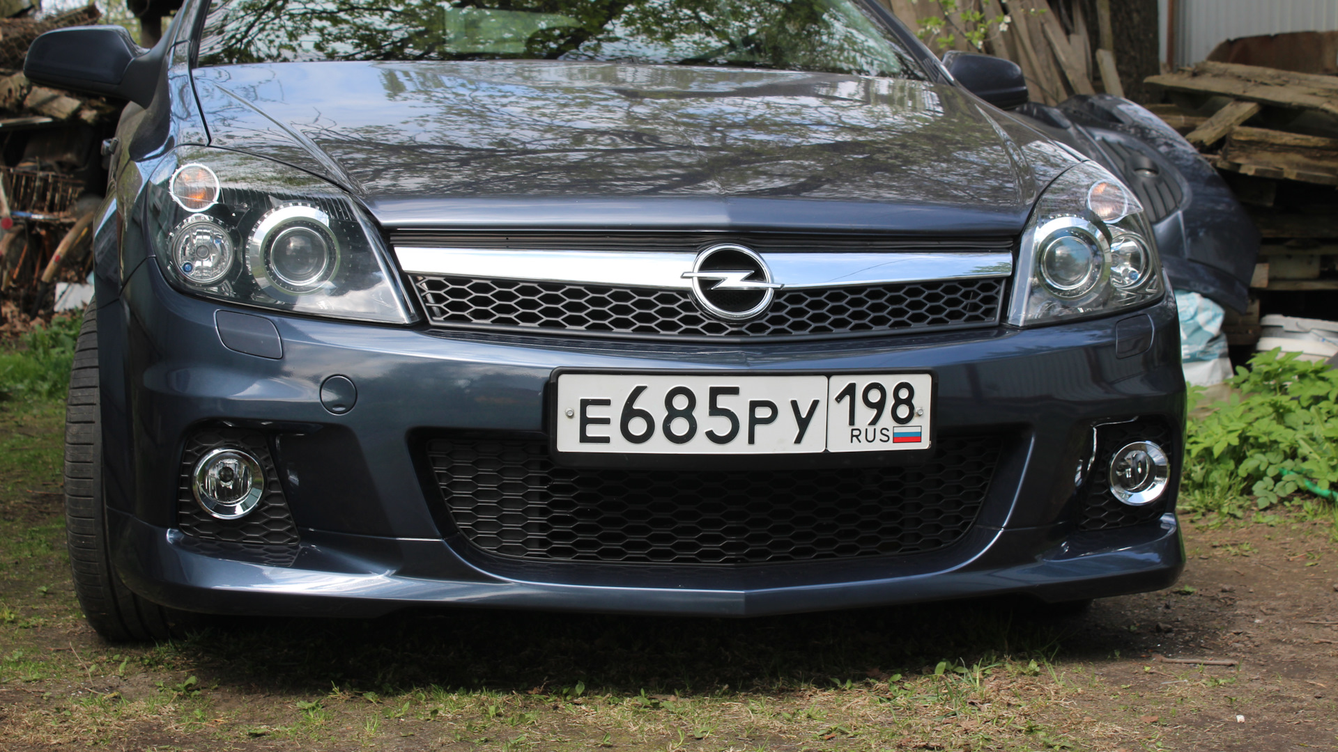 Передний бампер OPC-Look от JOM — Opel Astra H GTC, 1,6 л, 2008 года |  стайлинг | DRIVE2