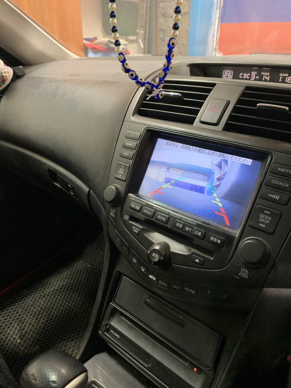 Камера обгона для правого руля — Honda Accord Wagon (7G), 2,4 л, 2002 ...