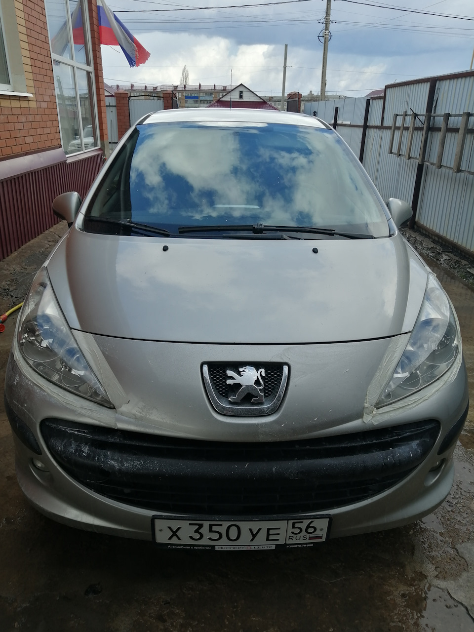 Полировка фар peugeot 407