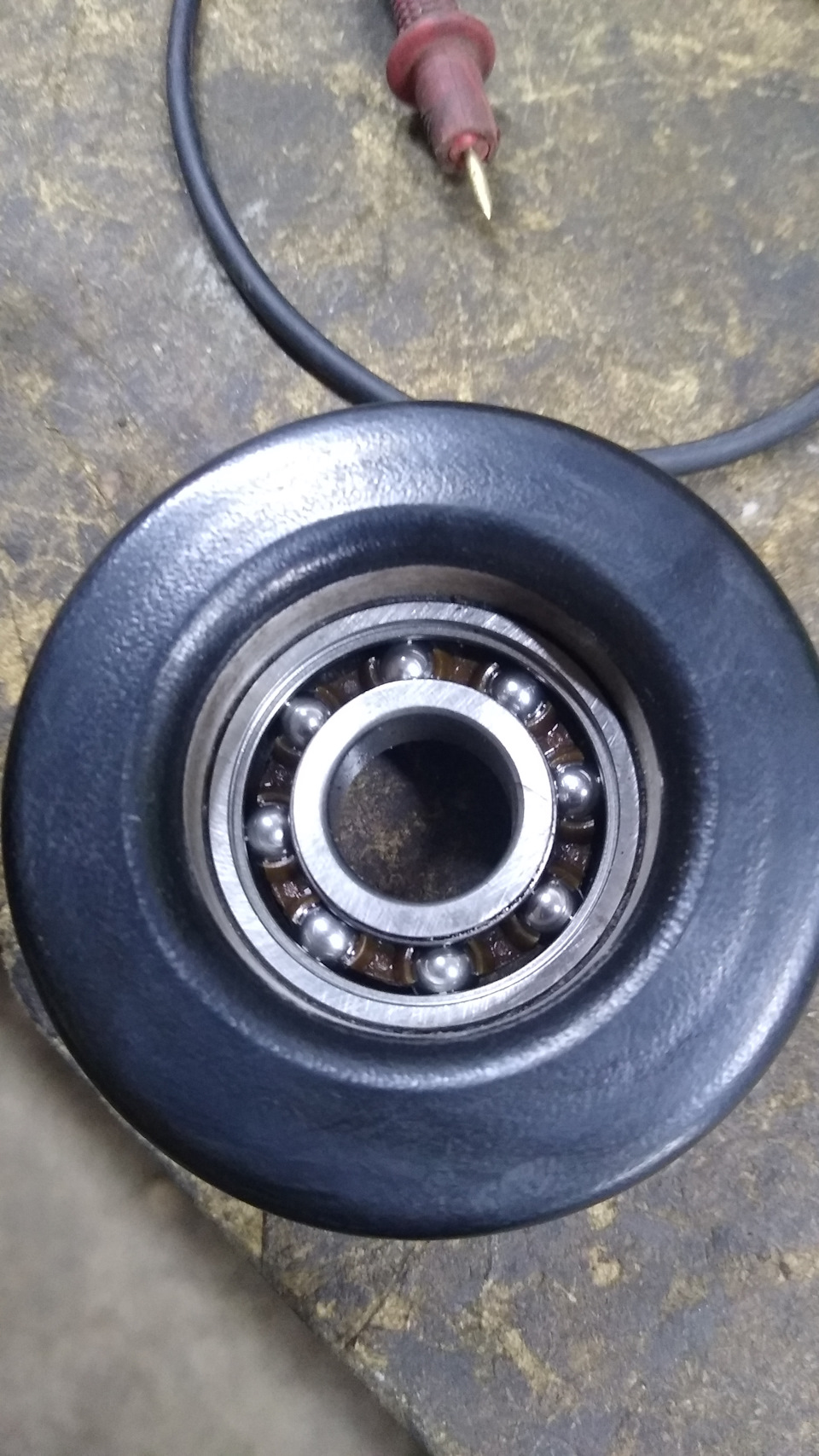 Свист натяжного ролика (ремень навесного) — Nissan Murano II, 3,5 л ...