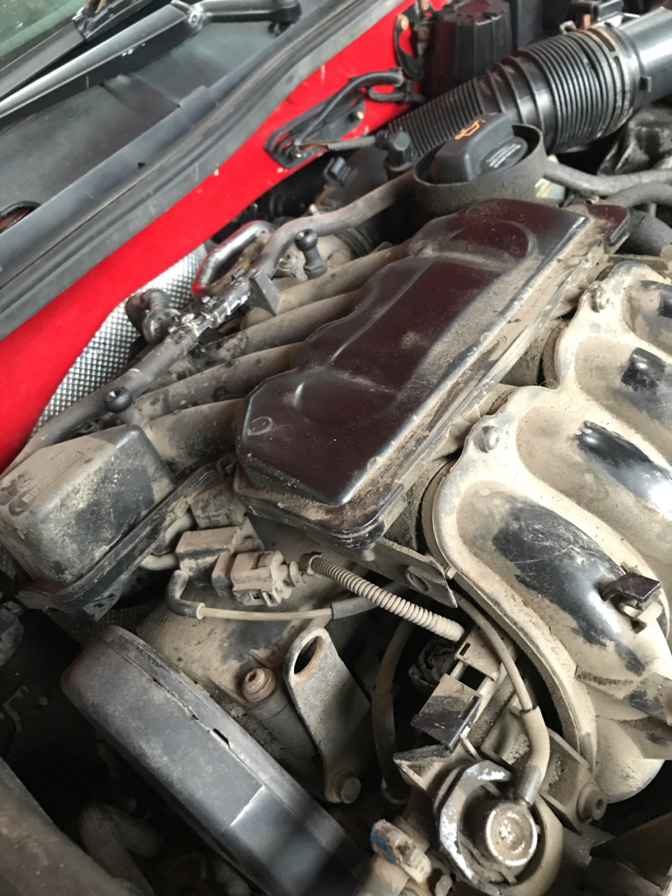 Шкода Октавия 1.6 BFQ. Замена прокладок, чистка ДЗ, лямбда-зонд ...