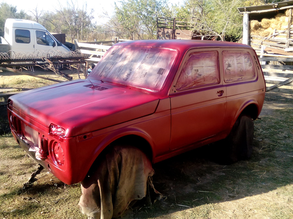Мы уже в строю))) — Lada 4x4 3D, 1,6 л, 1992 года | своими руками | DRIVE2