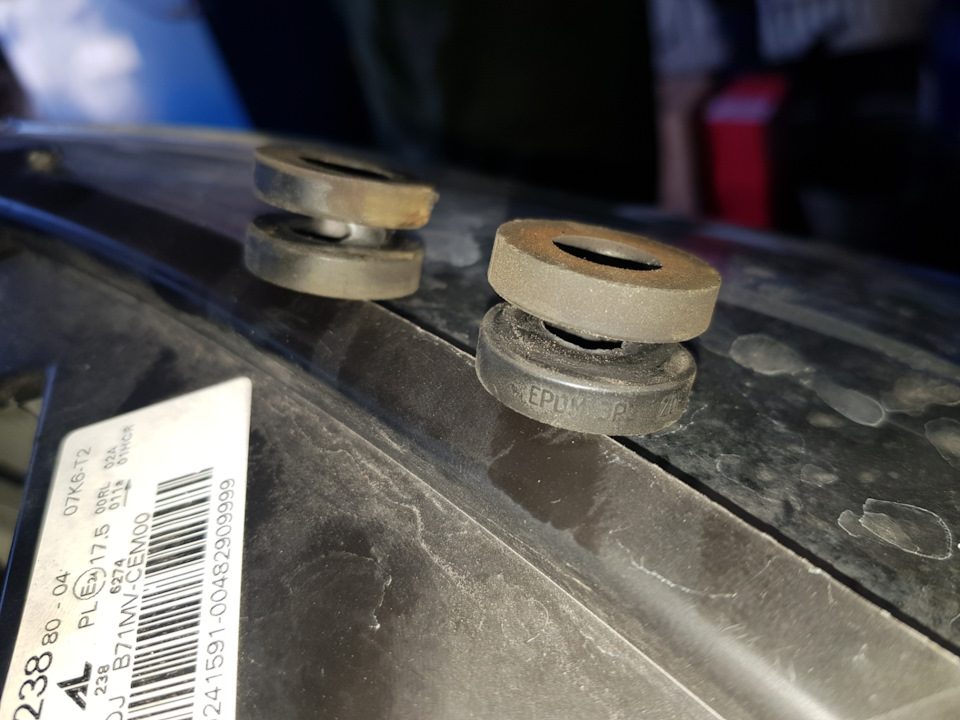 Жабо, резинки воздушного фильтра, масло моторное и гур… — Citroen C4 ...