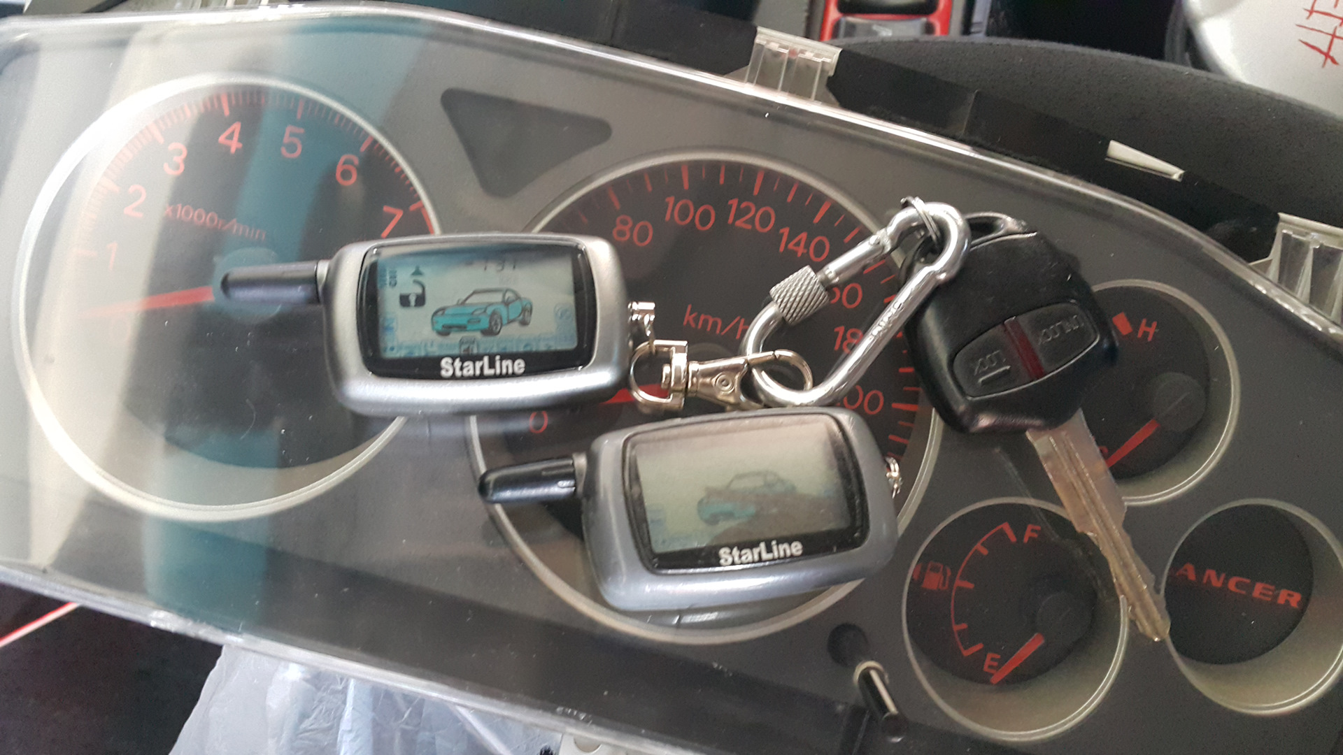 StarLine А6 📟*брелок*🔑 — Mitsubishi Lancer IX, 2 л, 2007 года ...