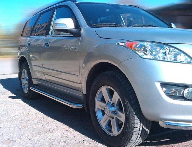 Нержавеющие подножки для Ховера — Автопорог на DRIVE2