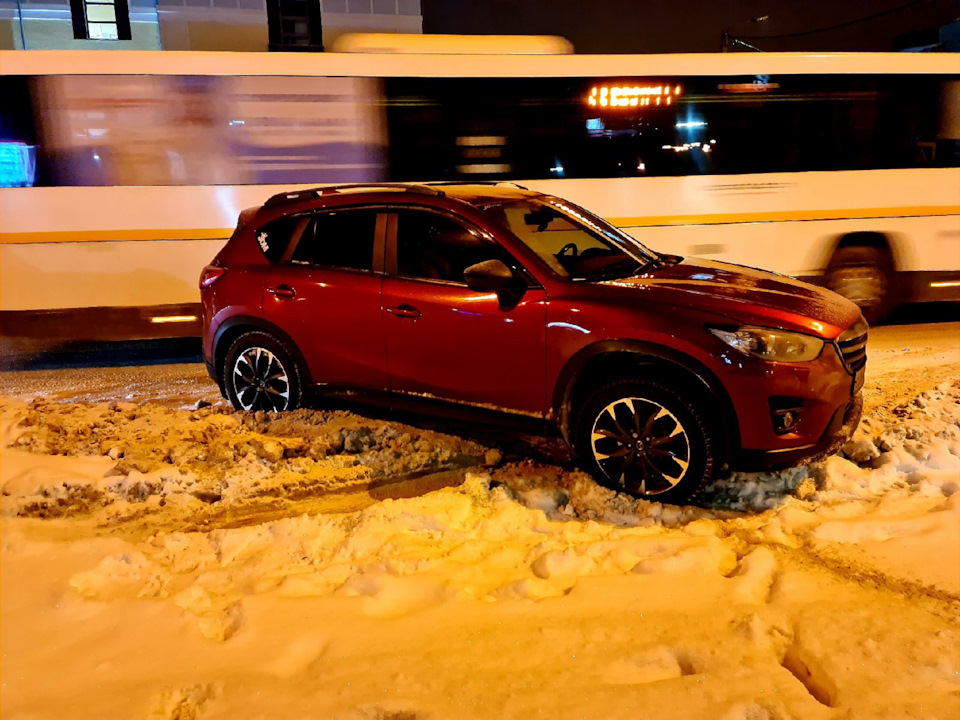вот так я её оставил — Mazda CX-5 (1G)