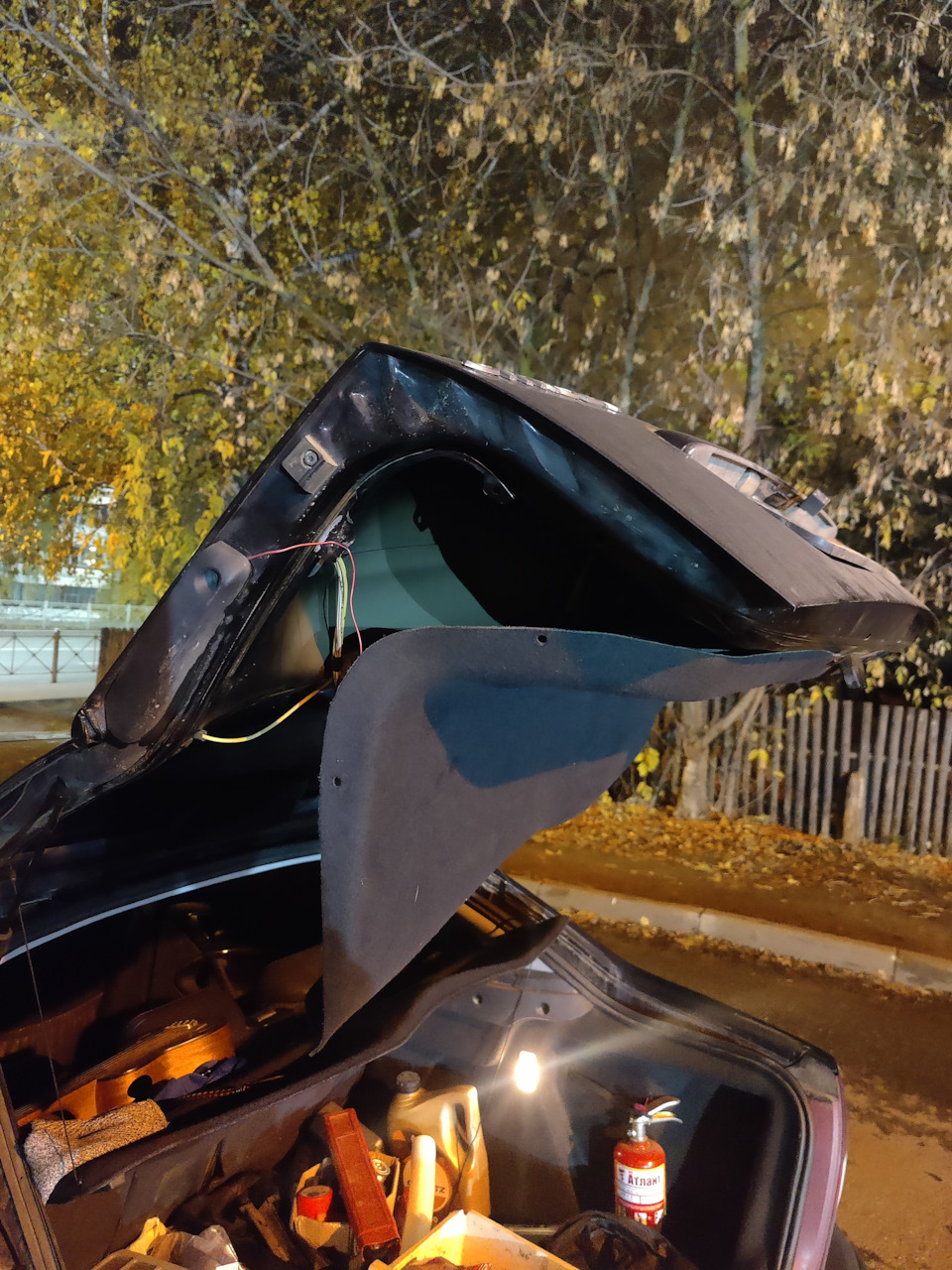Докупка заднего дворника и клипс — Citroen C5 (1G), 3 л, 2003 года ...